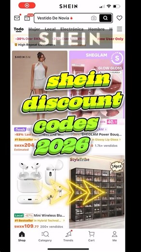 All shein coupon codes you need |shein discount codes 2026 #shein #sheincodes