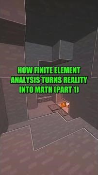 How finite element analysis turns reality into math (part 1)