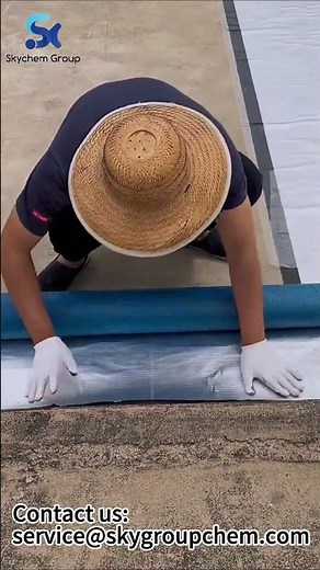 Self adhesive Polymer Modified Bitumen Waterproofing Membrane