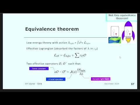 L11 Formal developments: the equivalence theorem.