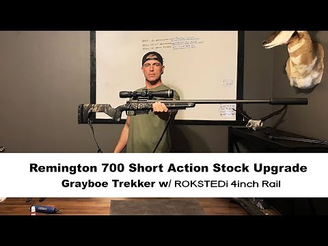 Remington 700 Short Action Stock Upgrade (Grayboe)