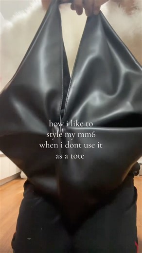 favorite way to style my mm6 margiela origami tote