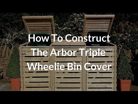How To Construct the Arbor Triple Bin Store