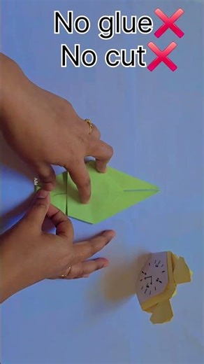 mini alarm clock⏰️ @ArtandcraftsWorld008#diy #shortsfeed #paperart #craft #new #song #viralvideo