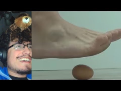 How To Walk On an Egg (HOWTOBASIC) #reaction #funny #howtobasic