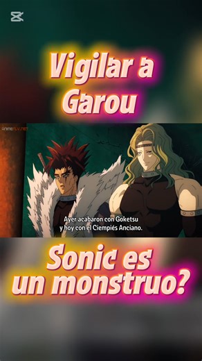 Lo piensan seguir porque saben que es una pieza clave en la fuerza que necesitan por otro lado Sonic que había recibido y comido una célula de monstruo manifiesta poder según él, es eso o solo un dolor de estómago. #año2025 #2025viralvideo #2025reels #Negocios #autoridad #INMEDIATO #preguntas #Cautivo #INTERESADO #inspiracion #Sonic #Vigilancia #SEGUIR #claves #celular #dolor #estomago #anime #onepunchman | Nanda Koré