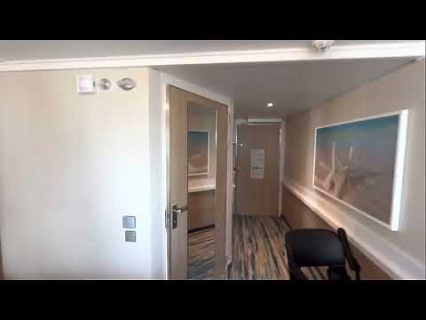 Carnival Mardi Gras Cabin Tour FAC Premium Aft-Extended View Balcony Room 9506