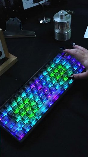 ✨ Light up your desk with XVX M67’s stunning RGB! ⚡