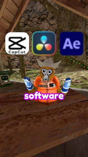 What editing software do I use for gtag videos?👀 #gorillatag #gtag #vr