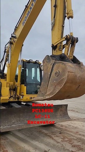 Komatsu PC138US LC-11 Excavator #komatsu #komatsuexcavator #Komatsupc138