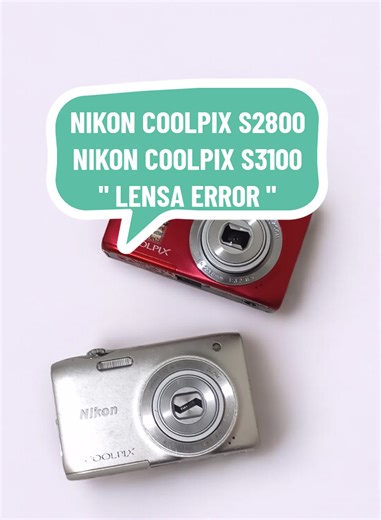 𝑯𝒂𝒍𝒍𝒐 𝑮𝒂𝒊𝒔𝒔, 𝒃𝒂𝒄𝒌 𝒂𝒈𝒂𝒊𝒏 𝒘𝒊𝒕𝒉 𝑨𝒏𝒏𝒔 𝑪𝒂𝒎𝒆𝒓𝒂 𝑺𝒆𝒓𝒗𝒊𝒄𝒆 .... ☺️🤗 Mimin kedatangan Paket servisan Digicam 2 Unit dari Lombok Barat Gaiss 1. NIKON COOLPIX S3100 2. NIKON COOLPIX S2800 Dengan Kerusakan Lensa Error yuk gais buat yg digicam nya bermasalah, kami punya SolusiNya langsung komen , dm atau WA yah gaiss 🤗 Buat kalian yang masih RAGU untuk service digicamNya di @annscameraservice, gpp pantau dulu aja gais akun IG & TokTok annscameraservice 😊🤗✨💕🌻 #annsc