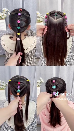 Children Hairstyle Tutorial | Cute Hair Ideas for Kids