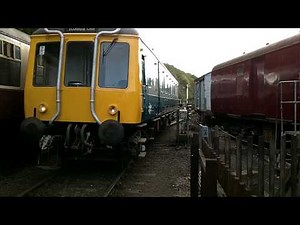 Battlefield Line Class 122 dmu First Run After Refurbishment 18/10/11