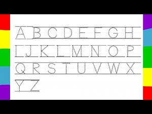 Abc, abcd tracing for kids and toddlers, Alphabet tracing| Abc song