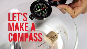 Let’s make our own compass! For this experiment we will need: 1. a bowl of water 2. a magnet 3. a cork 4. pliers 5. a needle. Watch video for instructions! | Da Vinci | Facebook