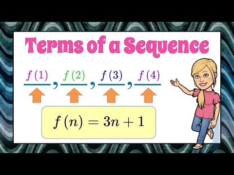 Terms of an Arithmetic Sequence & Function Notation | HSF-IF.A.3 | Algebra 🖤💙