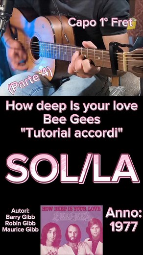 48 reactions · 15 comments | #howdeepisyourlove #beegees #lezionidichitarra #lezionidichitarraonline #tutorialchitarra #tutorialchitarrafacili #gabrieleuccelli | Gabriele Uccelli | Facebook