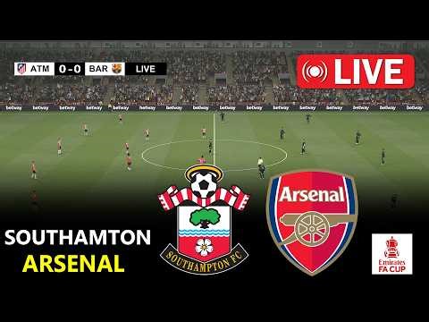 Southampton vs Arsenal | Fa Cup 2026 | Full Match Streaming | PES 21 Simulation Gameplay