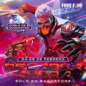 143 shares · 1.4K comments | ⏳⏳⏳¡Aprovecha nuestra promoción Doble Diamantes en tu primera recarga del 24 al 28 de febrero! Con un sistema más rápido, confiable y con nuevos métodos de pago, no te puedes perder esta oportunidad. | Garena Free Fire | Facebook