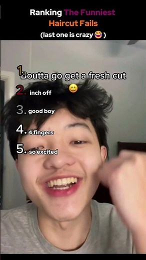 Ranking haircut fails #funny #fails #shorts