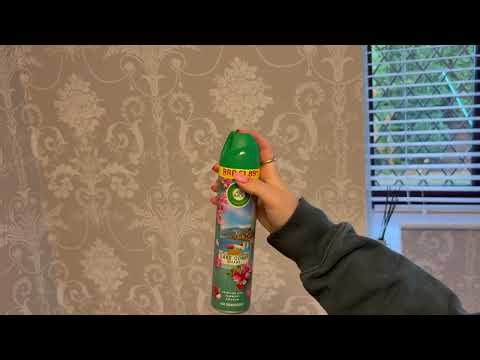 How To Spray an Air Freshener | ASMR