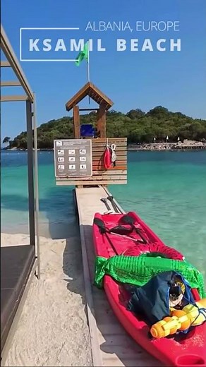 Ksamil Beach, Albania 🌴 | Europe’s Hidden Paradise You Need to Visit in 2025 🇦🇱 #shorts