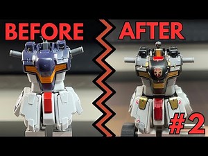 The Beginner Friendly Guide to Customize Your Gunpla #2 - Chest and Skirt - Crossbone Gundam X1