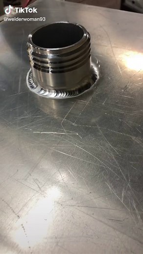 Welder Woman on TikTok