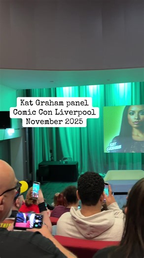 Beautiful Kat Graham at Comic Con Liverpool last week. (November 2025) She is so sweet and so unbelievably gorgeous. ❤️ #katgraham #bonniebennett #thevampirediaries #tvd