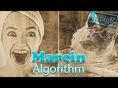 ImagR - Great results with the Marcin Algorithm in Laser Engraving Images