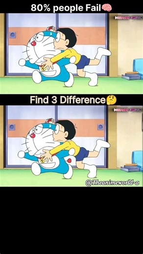 Find 3 Difference 80% people fail 🤔🧠👀 II #shortsvideo #shorts #trending @Theamineworld-a