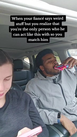 2.5M views · 40K reactions | He says the most random things and I just match him to be weird with him 凉 #couplescomedy #Couples #couplesgoals #relateable #viral #virals #viralreelsfb | Romello Thomas | Facebook