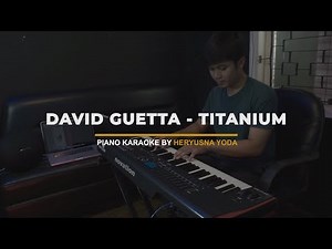 Titanium - David Guetta ft. Sia (Piano Karaoke With Lyrics)