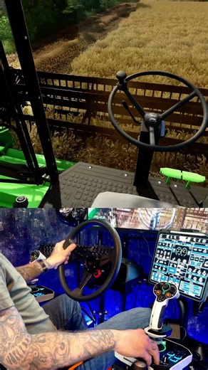 LS25 Hof Bergmann: First Wheat Harvest with the Deutz TopLiner 🌾🚜 #farming #simulador #fs25