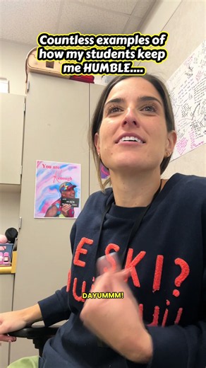 Teaching middle school is not for the faint of heart. They have no filter whatsoever🤣🤣