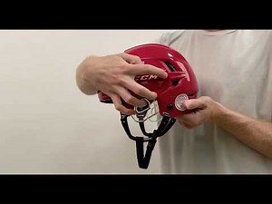 CCM 910 Helmet adjustment