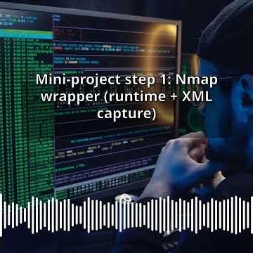Mini-project step 1: Nmap wrapper (runtime + XML capture) | CyberSecurity & DevSecOps Expert:...