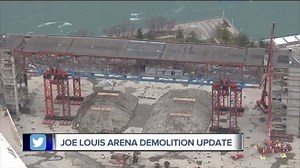 33K views · 296 reactions | Crazy. Joe Louis Arena is going through its final steps of demolition. Say goodbye to the longtime home of the Detroit Red Wings. | Brad Galli WXYZ | Facebook
