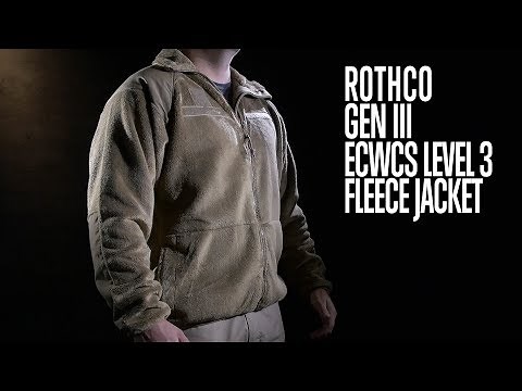 Generation III Level 3 ECWCS Fleece Jacket - Rothco Product Breakdown