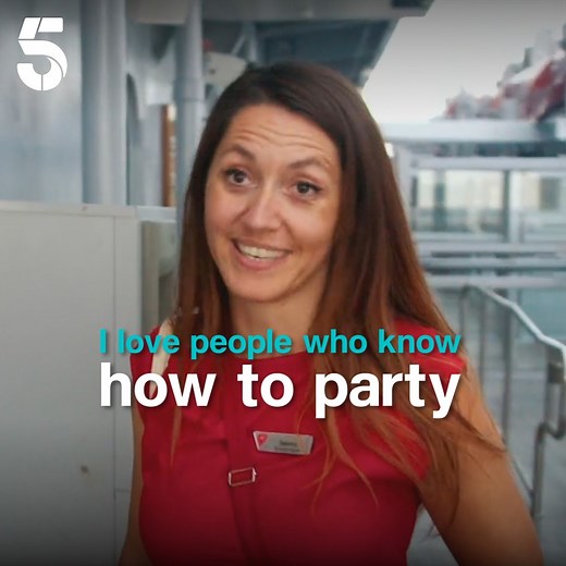 The Rock Stars on board The Cruise love to party and often need their private bars fully restocking. Selma, the Rock Star Agent, to the rescue! 🍻 🥂 | Channel 5