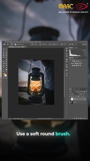 How to Create Warm, Realistic Lamp Light in Photoshop | Easy Lighting Effect