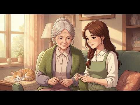 Grandma's Peaceful Routine: Village Gardening & Comfort Cooking Gibbli style