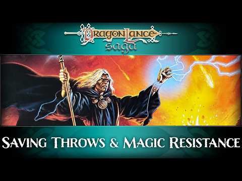 Saving Throws & Magic Resistance | How to Play AD&D | DragonLance Saga