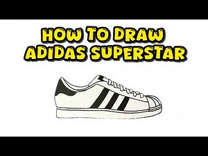 How to Draw Adidas Superstar – Shoes Drawing Masterclass for Beginners