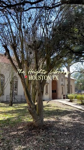 A neighborhood gem worth a visit! 📚✨The Heights Neighborhood Library is serving charm, community, and cozy reading vibes right in the heart of The Heights. Have you stopped by yet? #ExploreHOU 📍 1302 Heights Blvd, Houston, TX 77008 🎥 @discover.vi #Houston #htx #HoustonTexas | Visit Houston