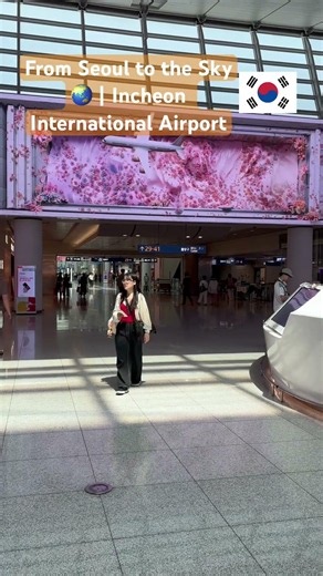 Seoul to the Sky 🌏 | Incheon Airport |#seoul #travel #visitkorea #korean #korean #kpop #tourkorea