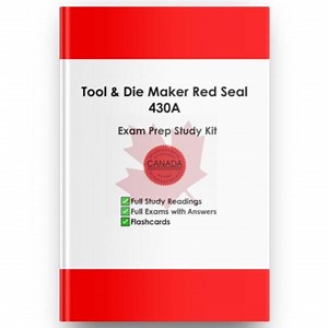 Tool & Die Maker Exam Red Seal 430A Study Guide - Etsy