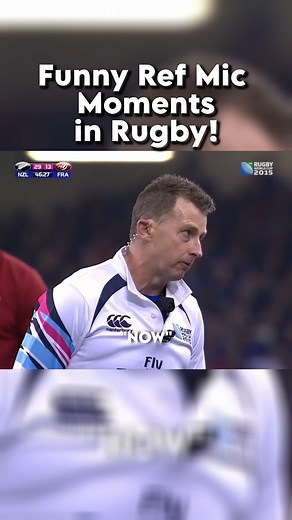 More Funny Ref Mic Moments in Rugby! | Andrew Forde