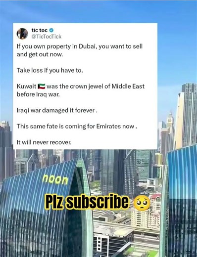 Dubai Property Warning Goes Viral 😳🏙️ #trendingnow #indianews #motivation #breakingnews