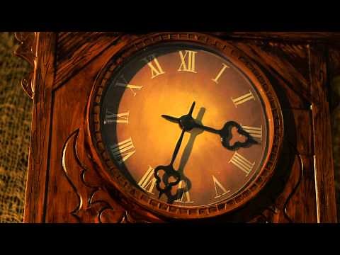 Animated Haunted Clock